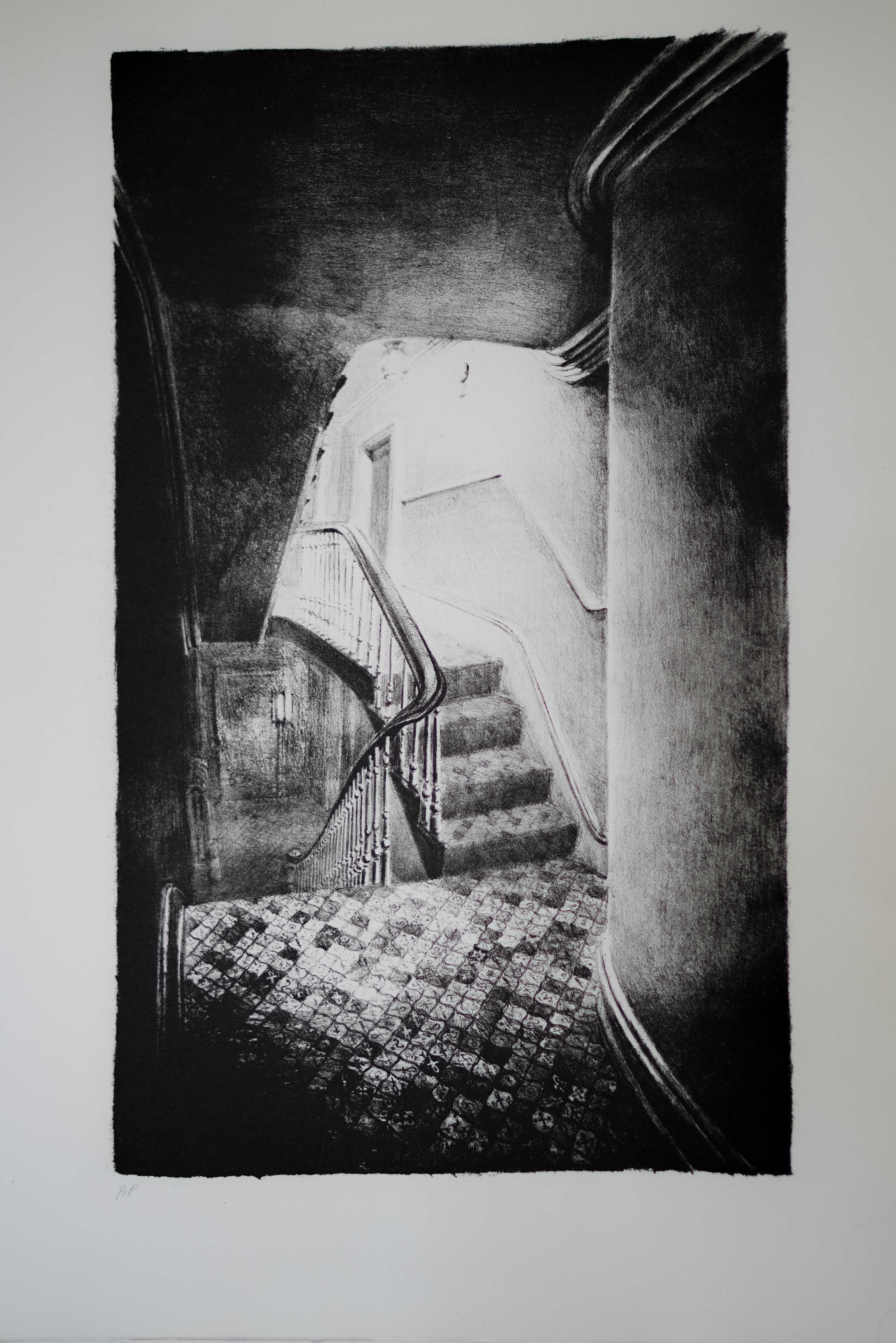 Corinthian Ave Tenement Stairwell