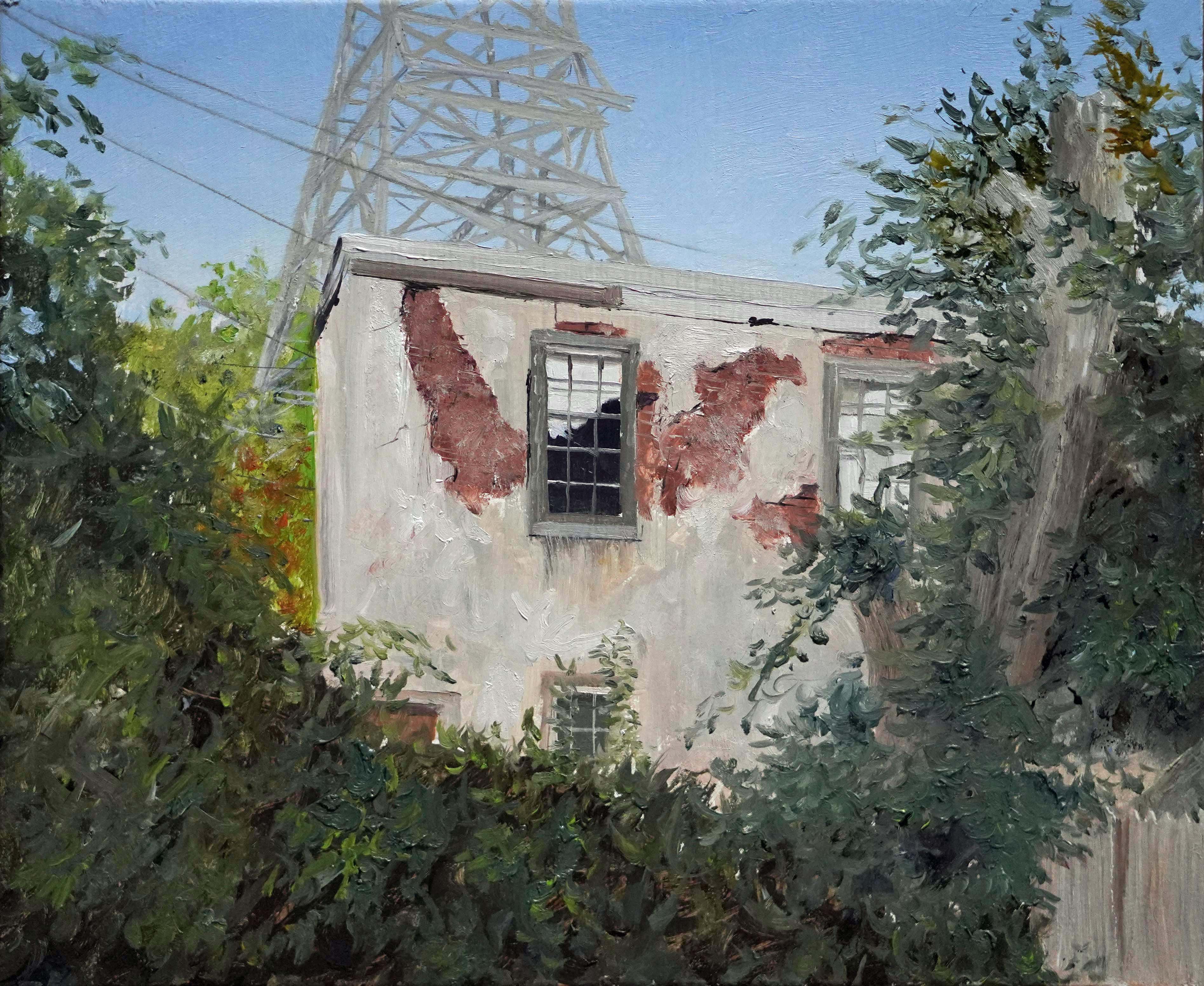 Derelict Awaiting Restaurant Conversion, Manayunk Summer Afternoon